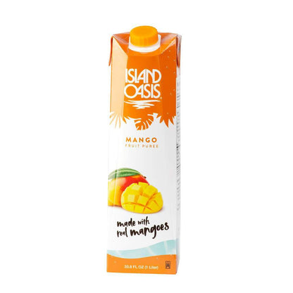 Island Oasis Shelf-Stable Beverage Mix Beverage Mix Island Oasis Mango 1 L carton 