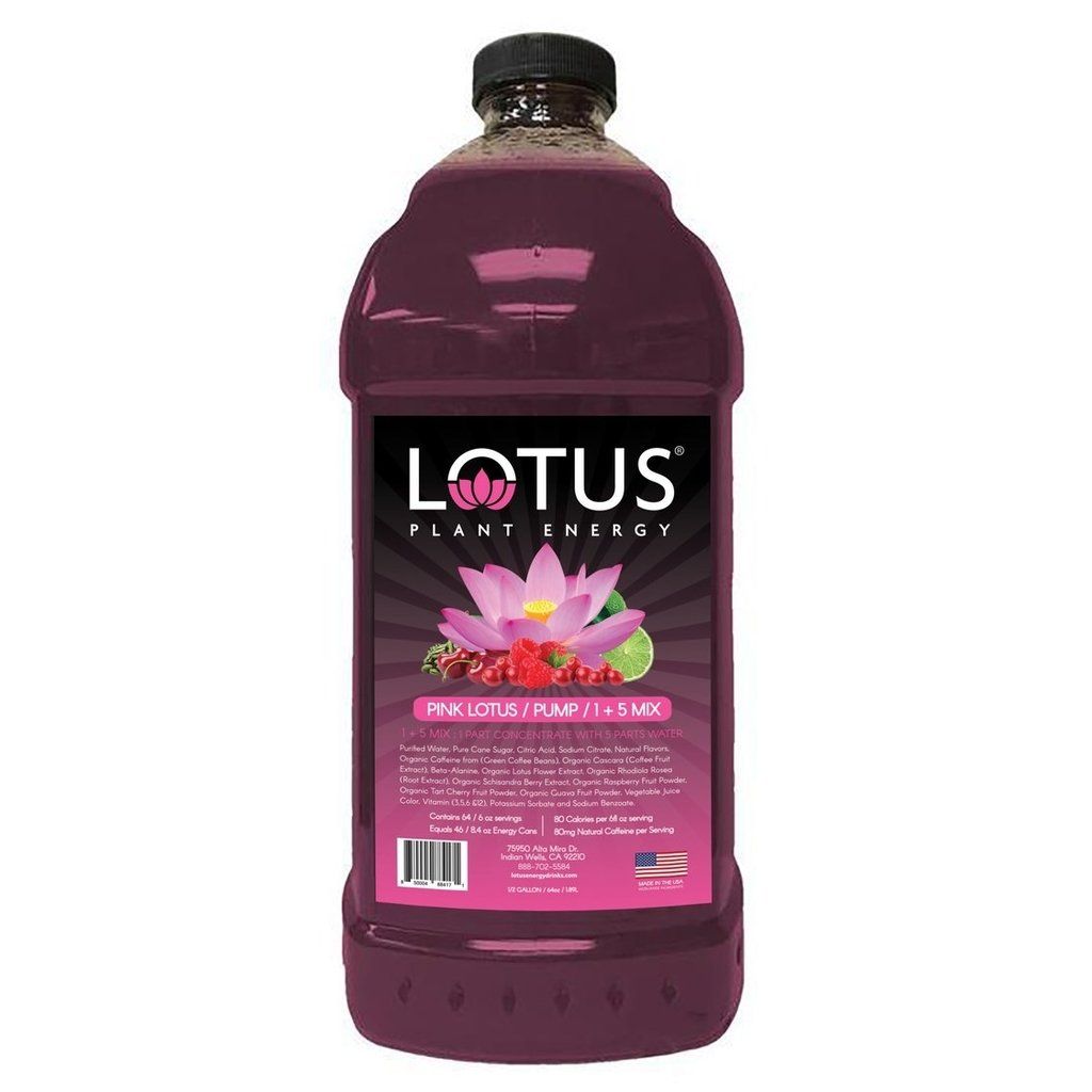 Lotus Plant Energy - Pink