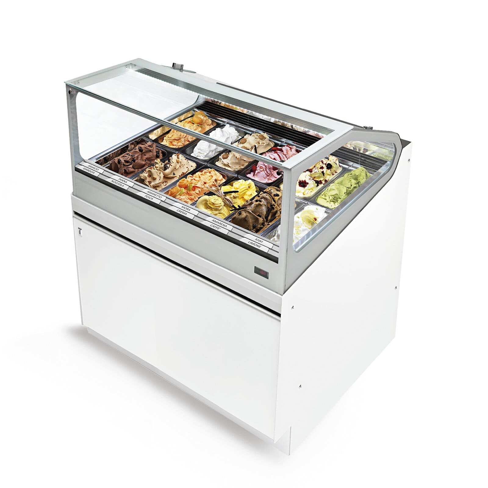 Used gelato hot sale display case