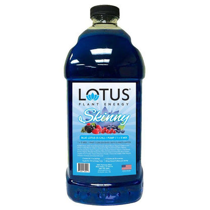 Lotus Plant Energy - Skinny Blue