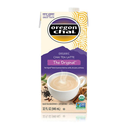 Oregon Chai Chai Oregon Chai Original Chai Concentrate single 32 oz sleeve 