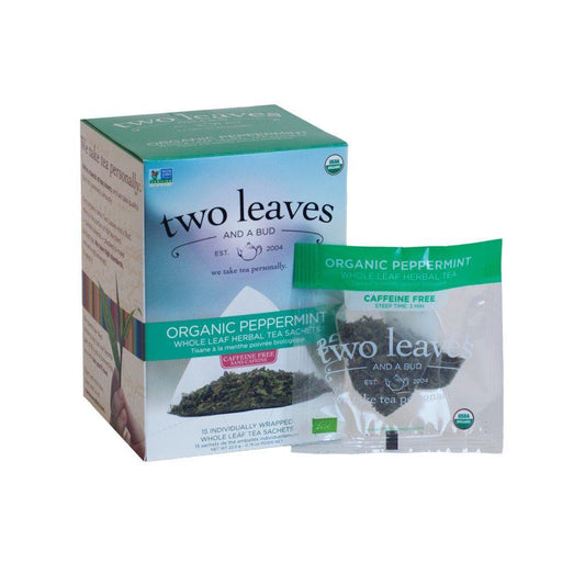 Two Leaves and a Bud Organic Tea - Peppermint