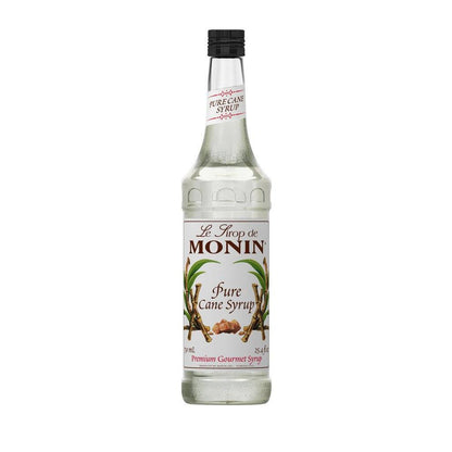 Monin Premium Flavored Syrups Syrup Monin Pure Cane Syrup single 750 ml bottle 